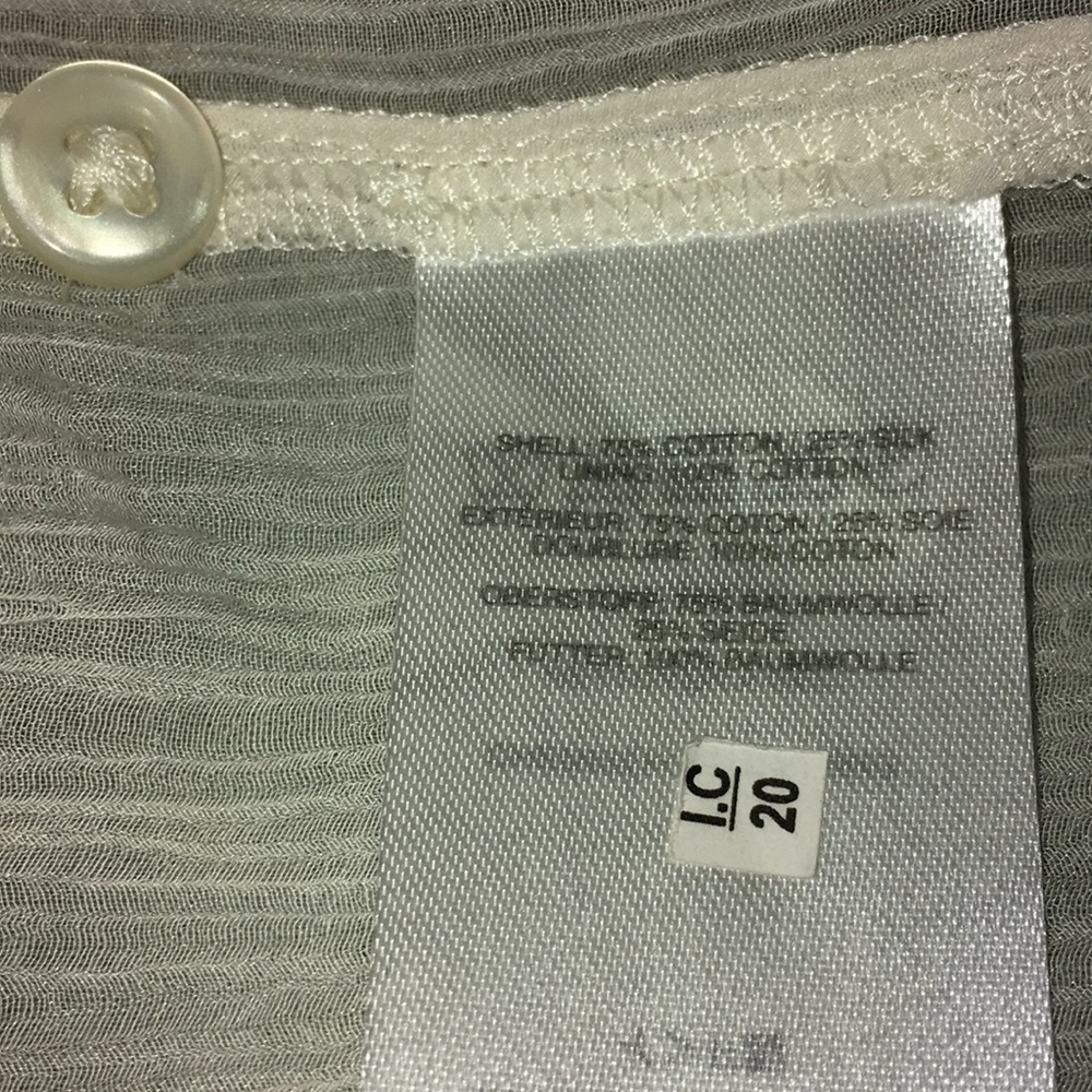 J. Crew-NWT-Pullover Shirt&Cami-Size Medium - Picture 5 of 5